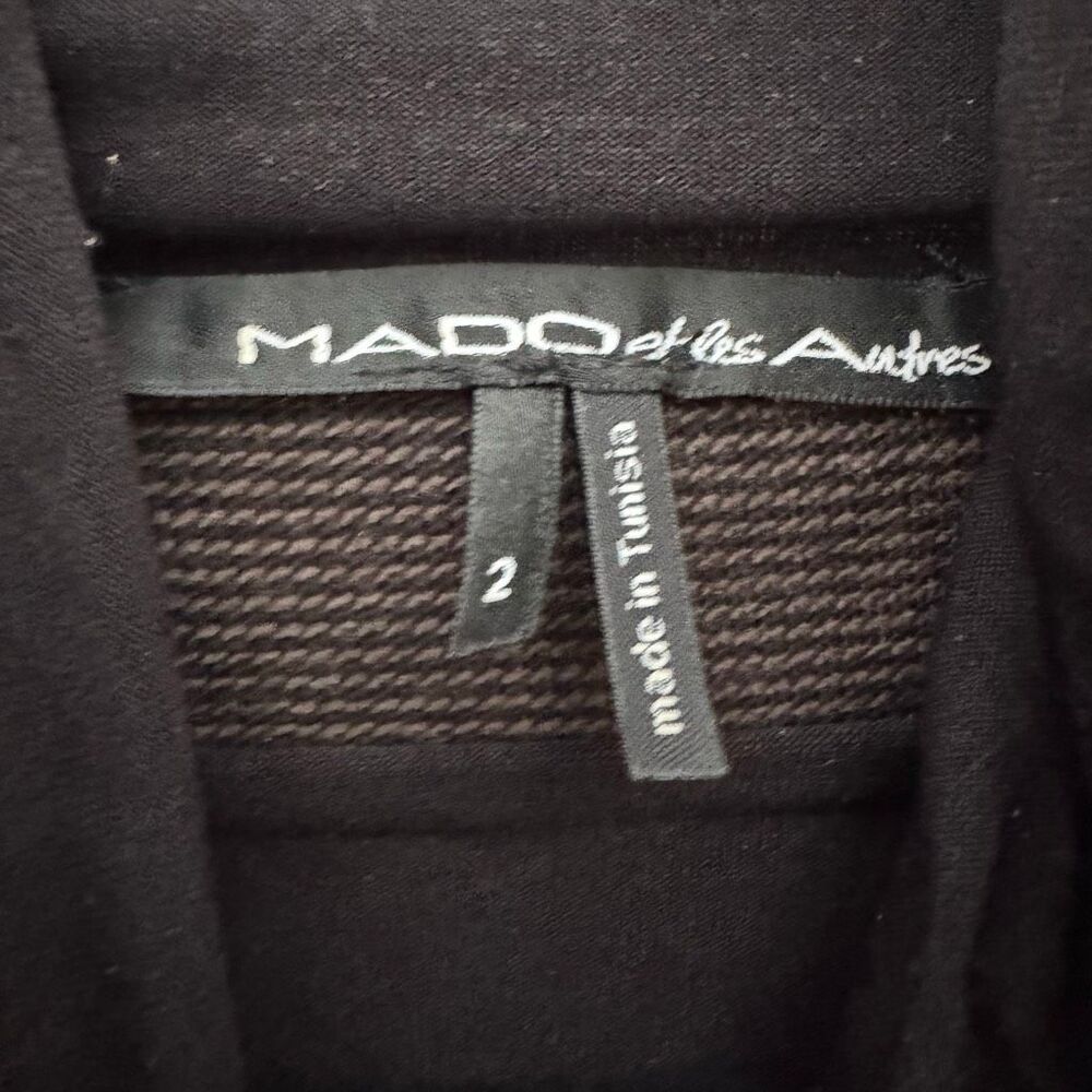Y2K Mado et les Autres Avant-Garde Euro Cowl Neck Sweater  Top Artsy Indie Sleaz - Picture 3 of 5